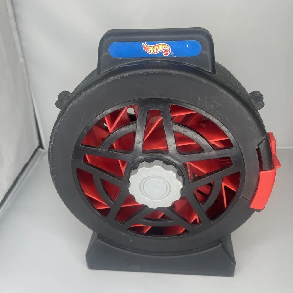 Hot Wheels Car Holder Racer 1998 Mattel Retro Turn Knob